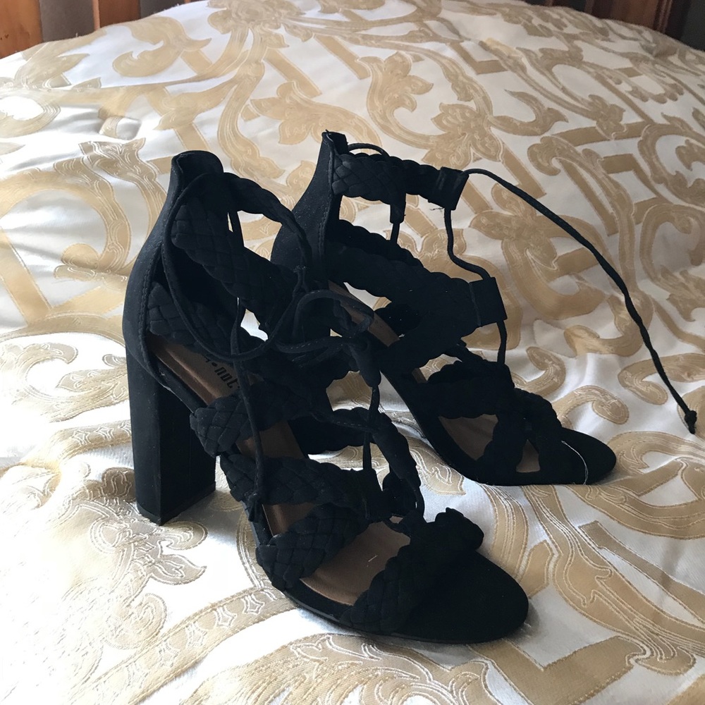 Lace up heels